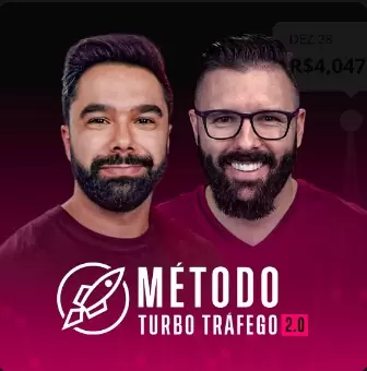 Douglas Castro e Alex Vargas, produtores do curso Método Turbo Tráfego